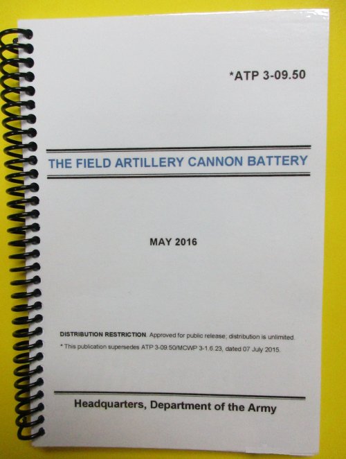 ATP 3-09.50 The Field Artillery Cannon Batt - 2016 - mini size